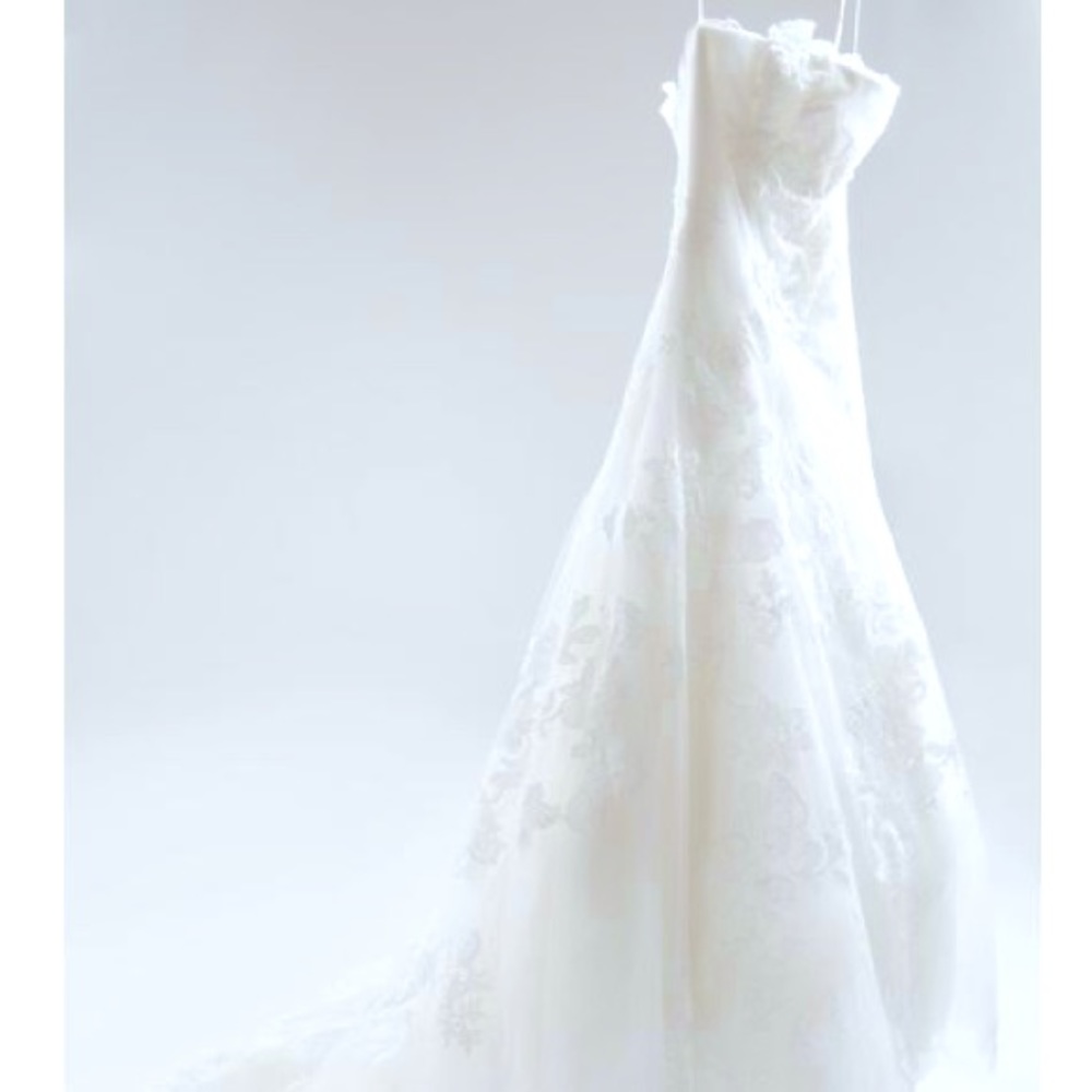 Vera Wang Classic Nadia Luxe White wedding gown